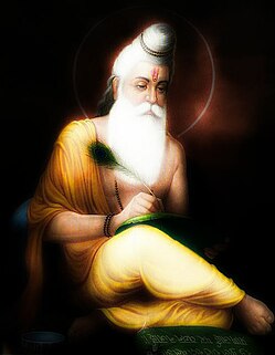 sage vyasa - the one who wrote Mahabharat